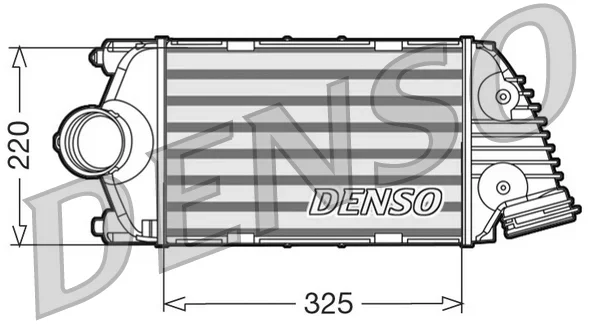 Chladič turba DENSO DIT28015 – OE 99711063970