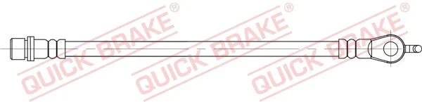 Brzdová hadice QUICK BRAKE 58.004 – OE 9094702F37