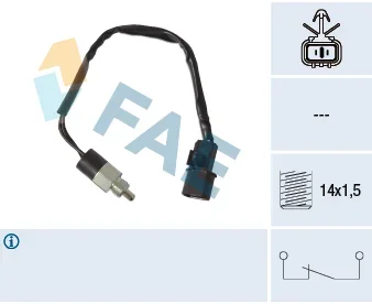 Spínač, světlo zpátečky FAE 41247 Spínač, světlo zpátečky FAE 41247