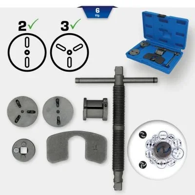Sada nářadí pro obnovu pístu třmene kotoučové brzdy KS TOOLS BT701150 Sada nářadí pro obnovu pístu třmene kotoučové brzdy KS TOOLS BT701150