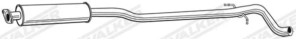 Stredni tlumic vyfuku WALKER 22972