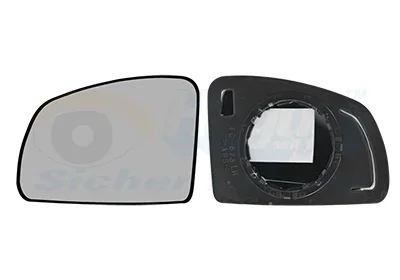 Sklo do zrcátka, vnější zrcátko VAN WEZEL 3781833