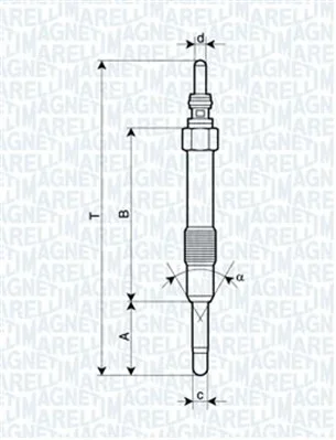 Zhavici svicka MAGNETI MARELLI 062900014304