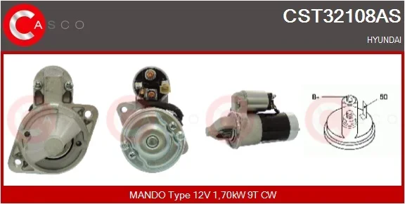 Startér CASCO CST32108AS – OE 3610027510