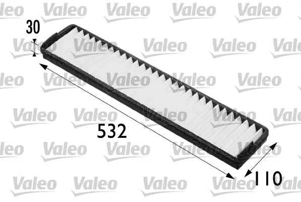Filtr, vzduch v interiéru VALEO 698168