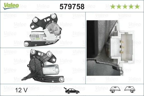 Motor stěračů VALEO 579758