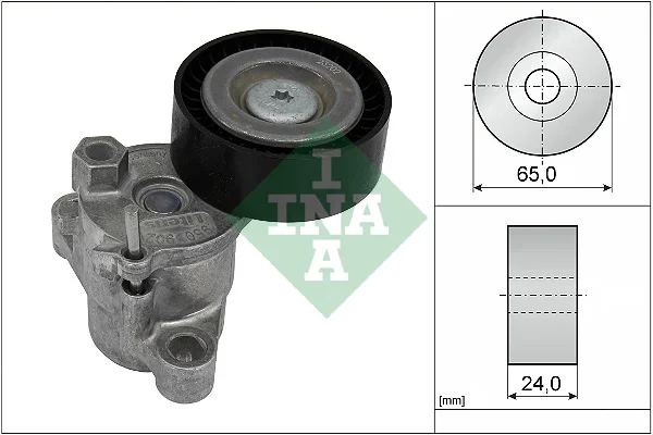 Napínací rameno, žebrovaný klínový řemen Schaeffler INA 534072910