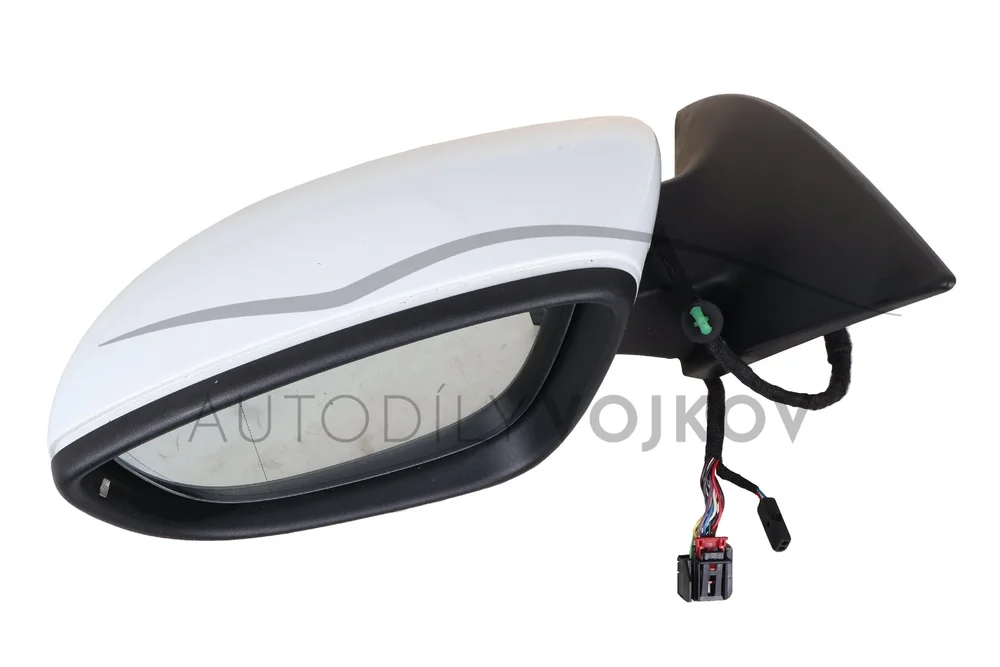 Zrcátko elektricky sklopné levé 2.konektory 3C8857507BT v:127480