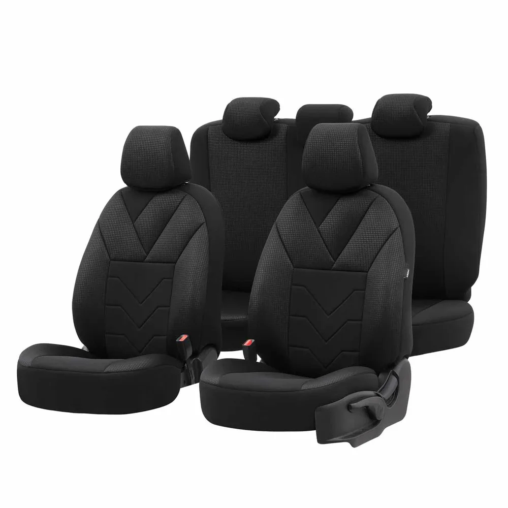 Sada autopotahů OTOM TEMPO 1501 BLACK NZ OT77345