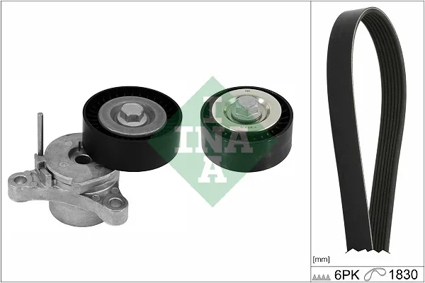 Sada žebrovaných klínových řemenů Schaeffler INA 529044810