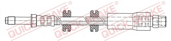 Brzdová hadice QUICK BRAKE 32.406