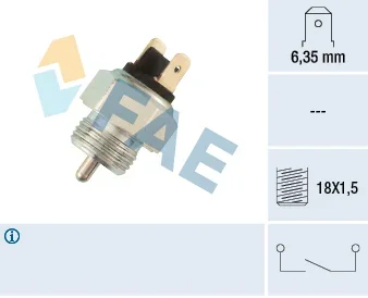 Spínač, světlo zpátečky FAE 40310