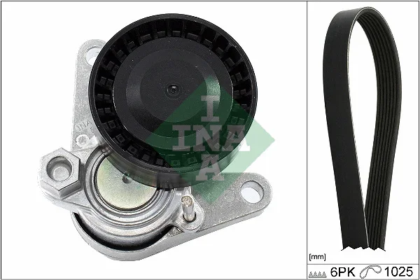 Sada zebrovanych klinovych remenu Schaeffler INA 529016710