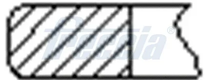 Sada pístních kroužků FRECCIA FR10-375900