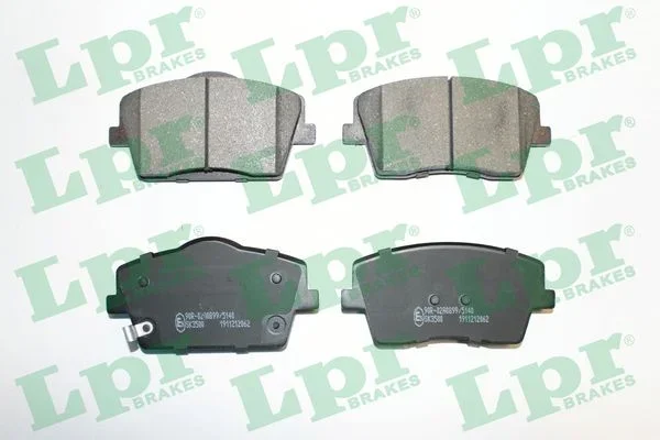 Sada brzdových destiček, kotoučová brzda LPR 05P2062