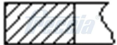 Sada pístních kroužků FRECCIA FR10-075600 – OE 11257807289