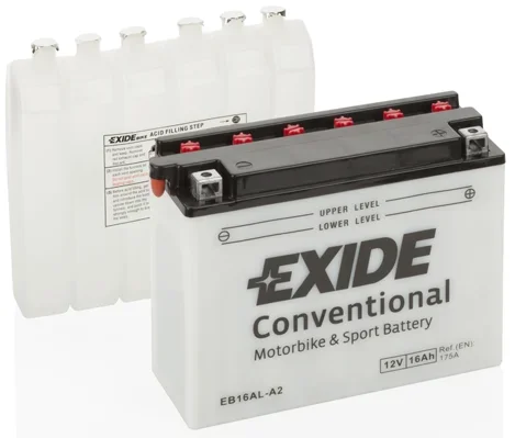 startovací baterie EXIDE EB16AL-A2 startovací baterie EXIDE EB16AL-A2