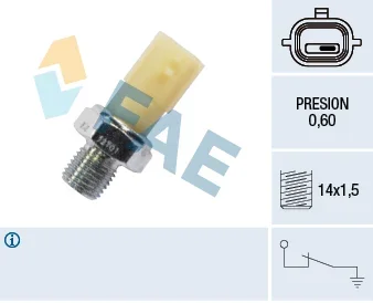 Olejový tlakový spínač FAE 12701