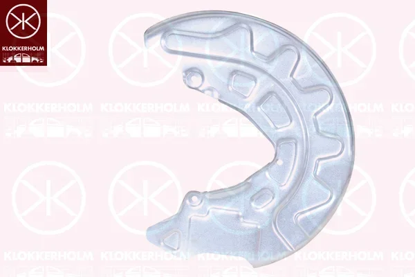 Ochranný plech proti rozstřikování, brzdový kotouč KLOKKERHOLM 0027375
