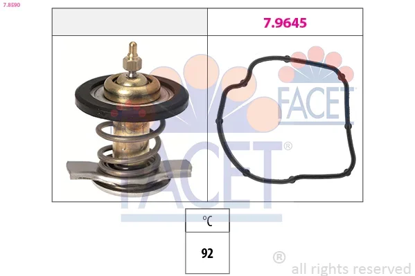 Termostat, chladivo FACET 7.8590 Termostat, chladivo FACET 7.8590