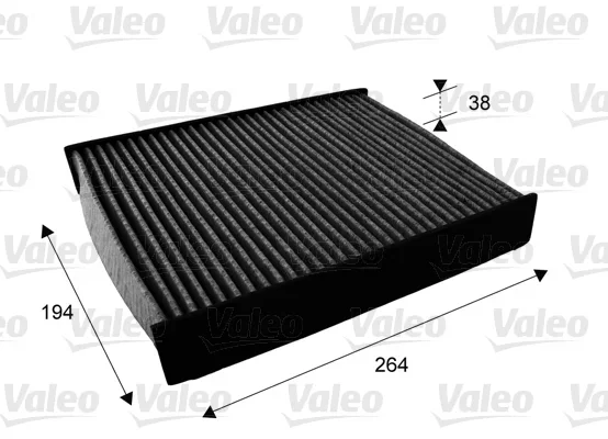 Filtr, vzduch v interiéru VALEO 715672
