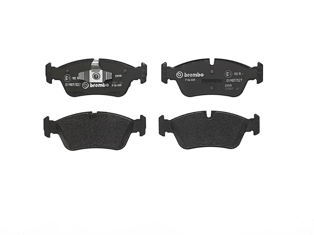 Sada brzdových destiček, kotoučová brzda BREMBO P06035X