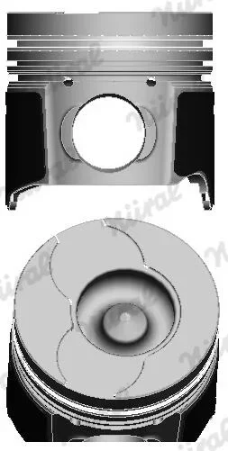 Píst NÜRAL 87-101507-00