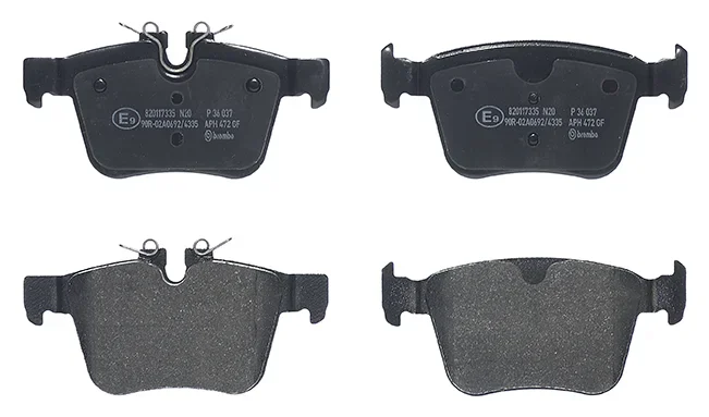 Sada brzdových destiček, kotoučová brzda BREMBO P36037