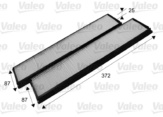 Filtr, vzduch v interiéru VALEO 715684