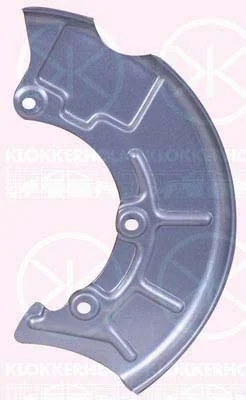 Ochranný plech proti rozstřikování, brzdový kotouč KLOKKERHOLM 9523378