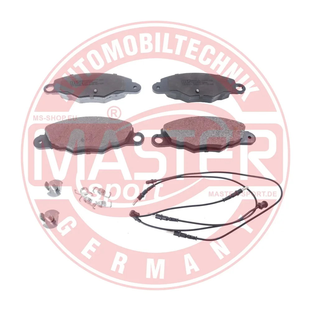 Brzdové platničky-sada PREMIUM MASTER-SPORT GERMANY 13046039862N-SET-MS