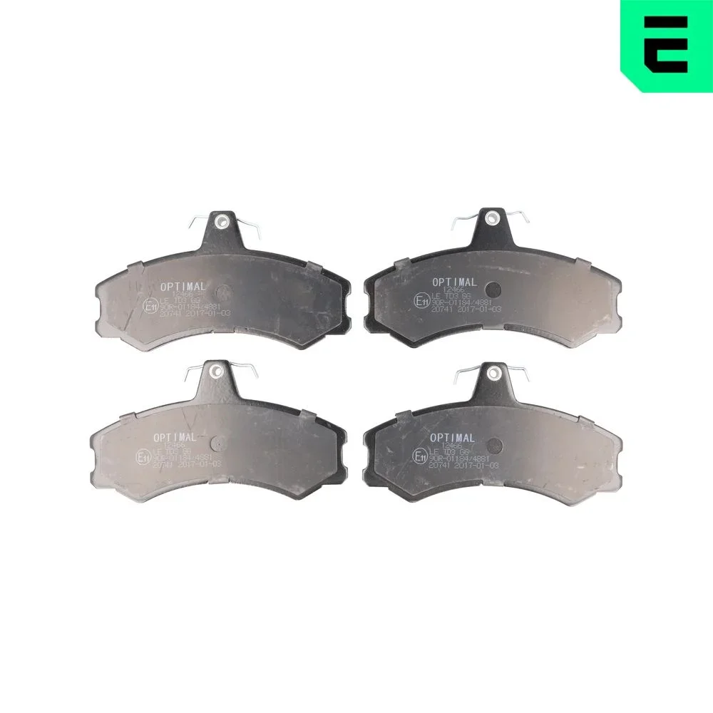 Sada brzdových destiček, kotoučová brzda OPTIMAL BP-12466