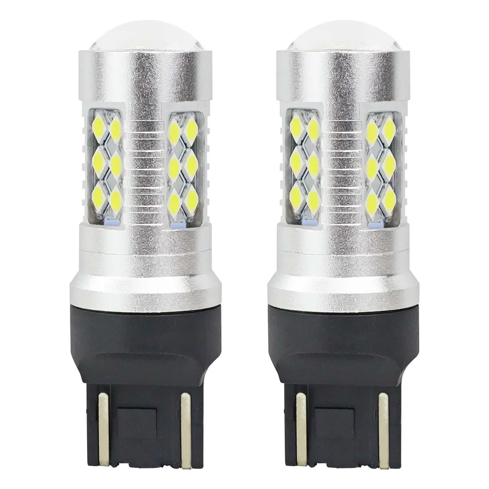 ZAROWKA LED 12V W21/5W T20 24XSMD BÍLÁ AMIO 02126