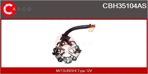 Držák, uhlíkové kartáče CASCO CBH35104AS
