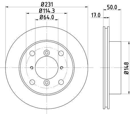 Brzdové kotouče Starline PB2929 Brzdové kotouče Starline PB2929