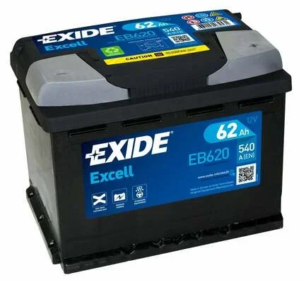 startovací baterie EXIDE EB620 startovací baterie EXIDE EB620