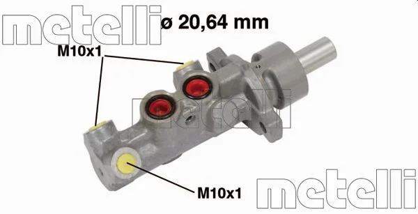 Hlavní brzdový válec METELLI 05-0708