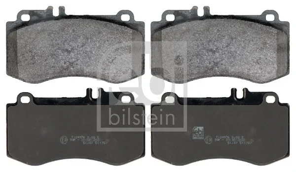 Sada brzdových destiček, kotoučová brzda FEBI BILSTEIN 116131