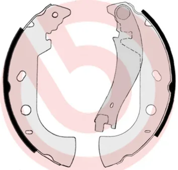 Sada brzdových čelistí BREMBO S23514