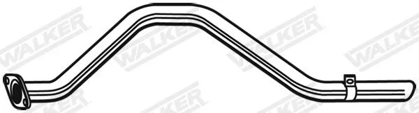 Výfuková trubka WALKER 07147 – OE 0K02240700E