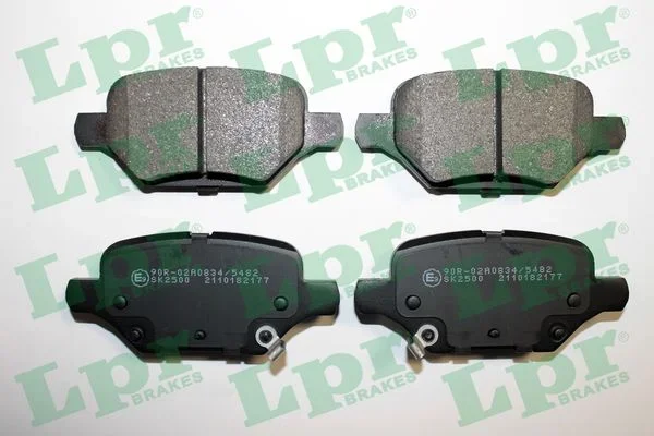 Sada brzdových destiček, kotoučová brzda LPR 05P2177
