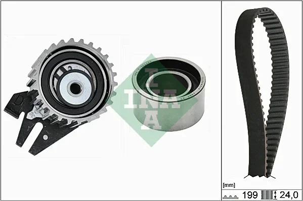 ozubení,sada rozvodového řemene Schaeffler INA 530062510