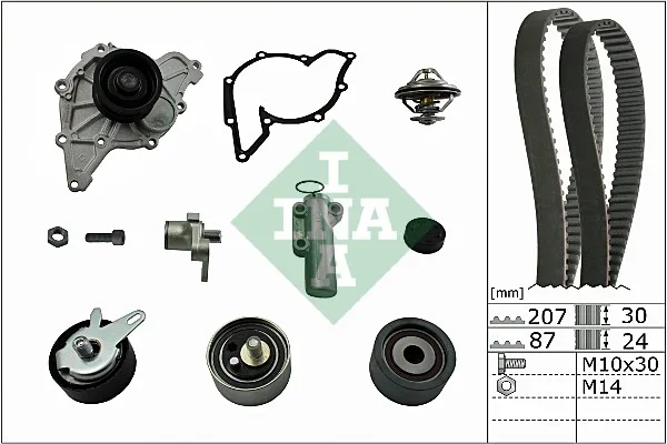 Vodni pumpa + sada ozubeneho remene Schaeffler INA 530053930