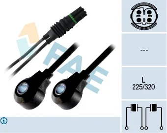 Senzor klepání FAE 60222 Senzor klepání FAE 60222