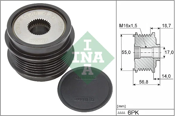 Předstihová spojka Schaeffler INA 535034110
