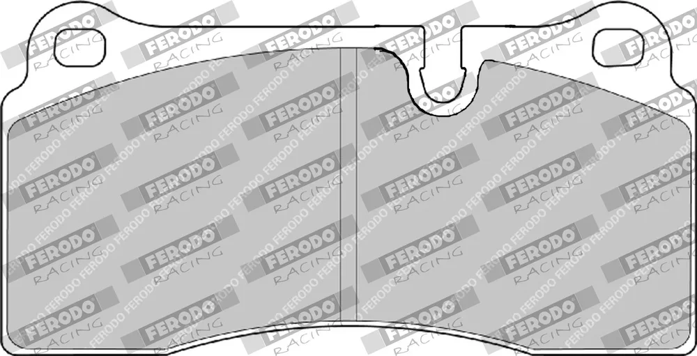 Sada brzdových destiček, kotoučová brzda FERODO RACING FCP1281H