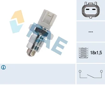 Spínač, světlo zpátečky FAE 41302 Spínač, světlo zpátečky FAE 41302