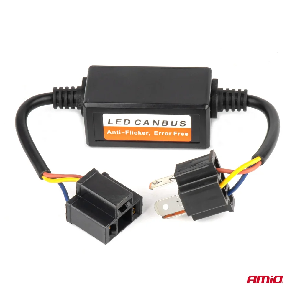 Rezistor pro LED žárovky CANBUS 3W 120? H4 AMiO-04127 - Obrázek 3