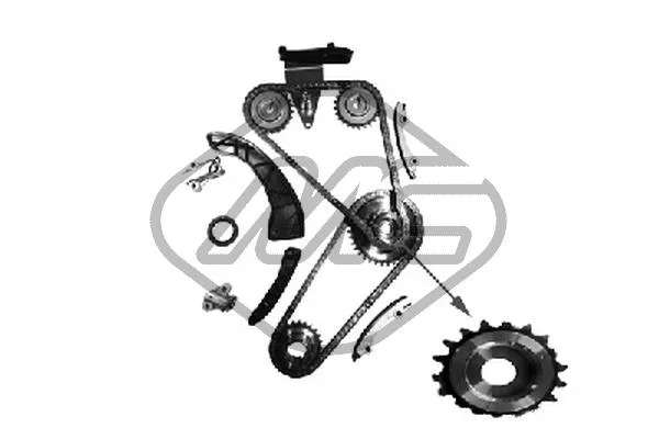 Sada rozvodového řetězu METALCAUCHO 06175