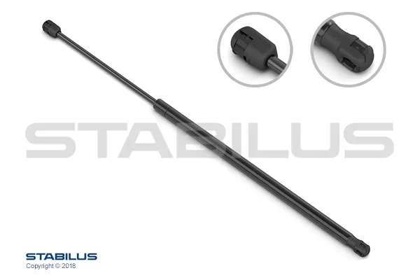 Plynový tlumič, zadní sklo STABILUS 033953